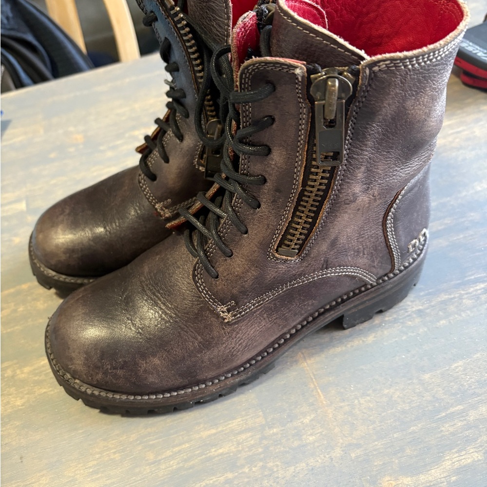 Bed Stu Combat Boots